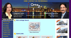 Desktop Screenshot of look4homes.ca
